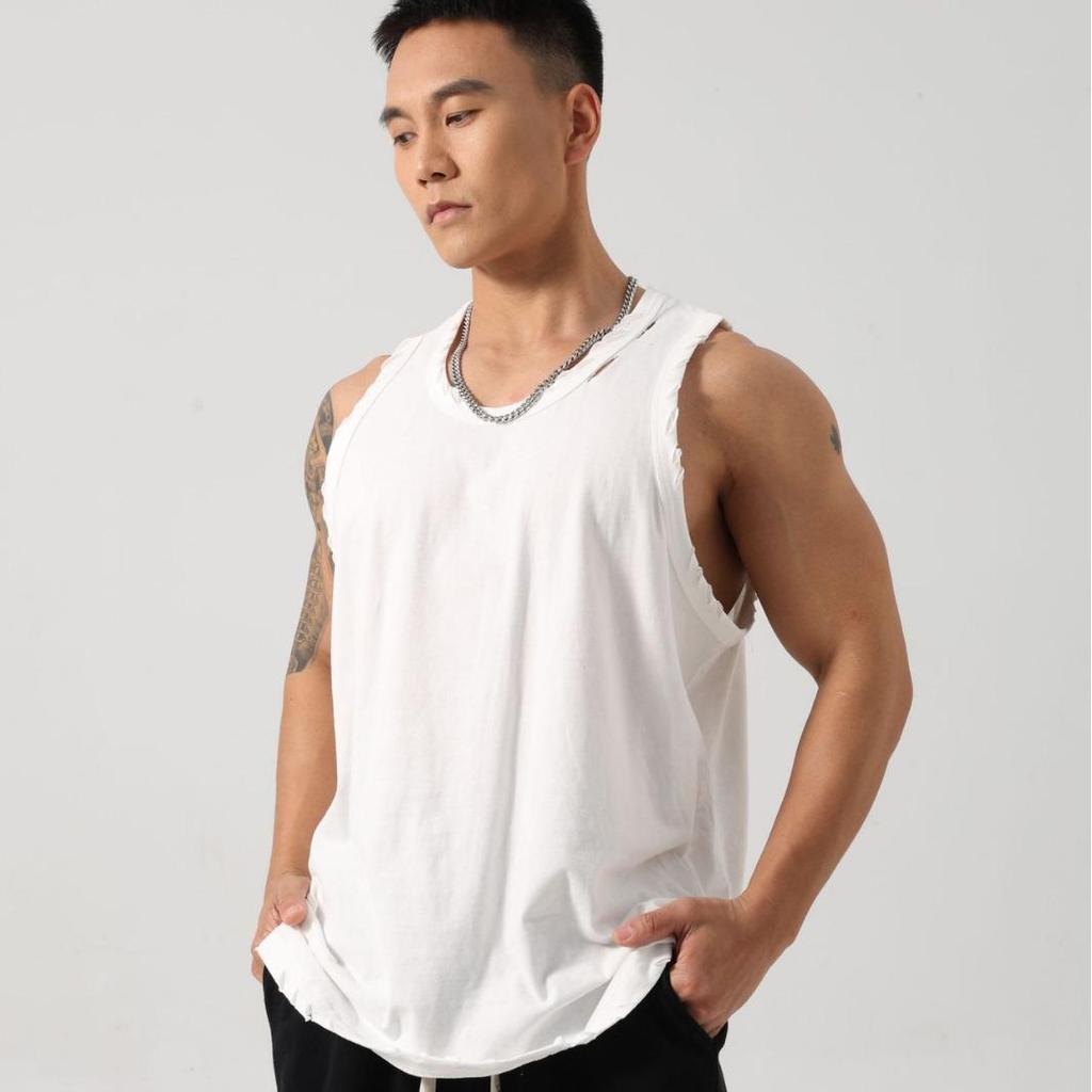 Men's Quick-Drying Stretch Basketball Vest for Summer Fitness & Outdoor Running
