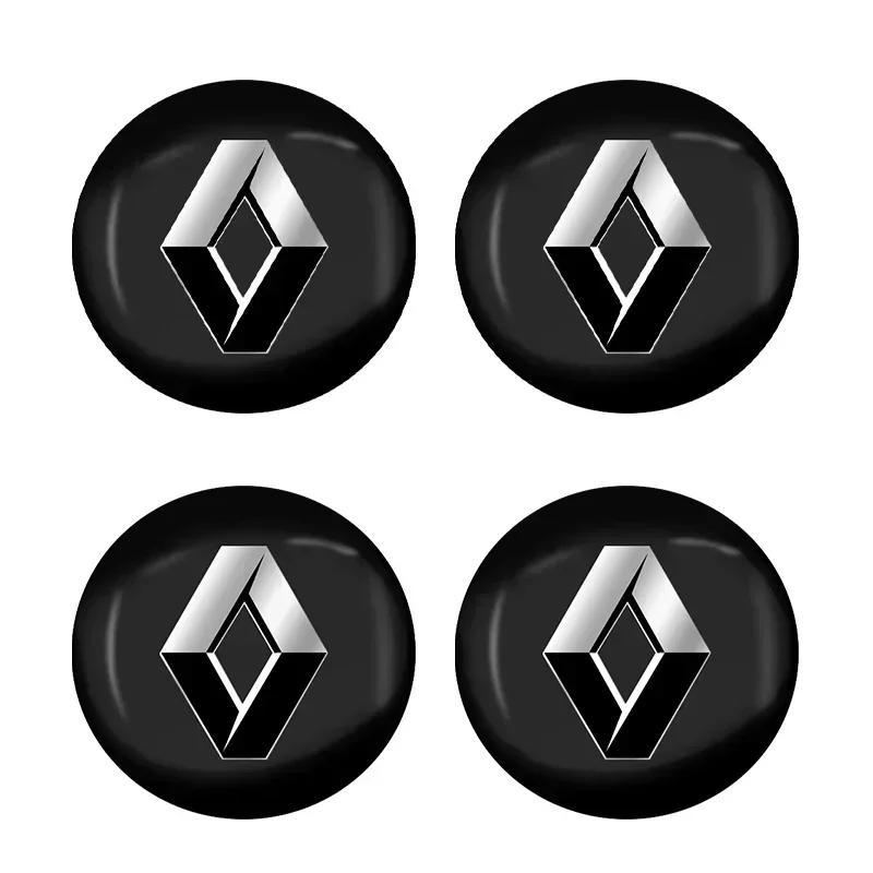 

2026 Hot For Renault Hub Caps For Renault Trafic Clio Laguna 2 Megane 2 3 Duster Logan Captur koleos 4Pcs 56mm Car Wheel Center