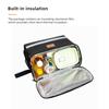 8L Bike Front Storage Bag Large Capacity Touch Screen Outdoor Cycling Pouch Waterproof with Reflective Strip for Camping