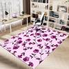 1PC Floral Pattern Non-Slip Floor carpet, suitable for Office, bedroomand playrooms. It can also be used as a sofa footrest cover-T79