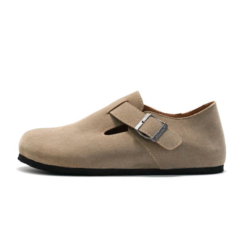 Jarní a letní dámské korkové boty pro volný čas, pánské unisex boty Baotou Water Pine, matné KWN-BT-8