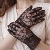Lace Anti Ultraviolet Gloves Full-finger Design Summer Sunscreen Gloves  Party Wear