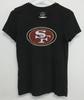 San Francisco 49ers Krátký rukáv Tričko Dámské Střední Černá