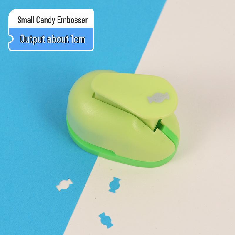 Children's DIY Embossing Machine: Easy Large Flower Punch for Kindergarten Craft and Paper-Cutting Projects