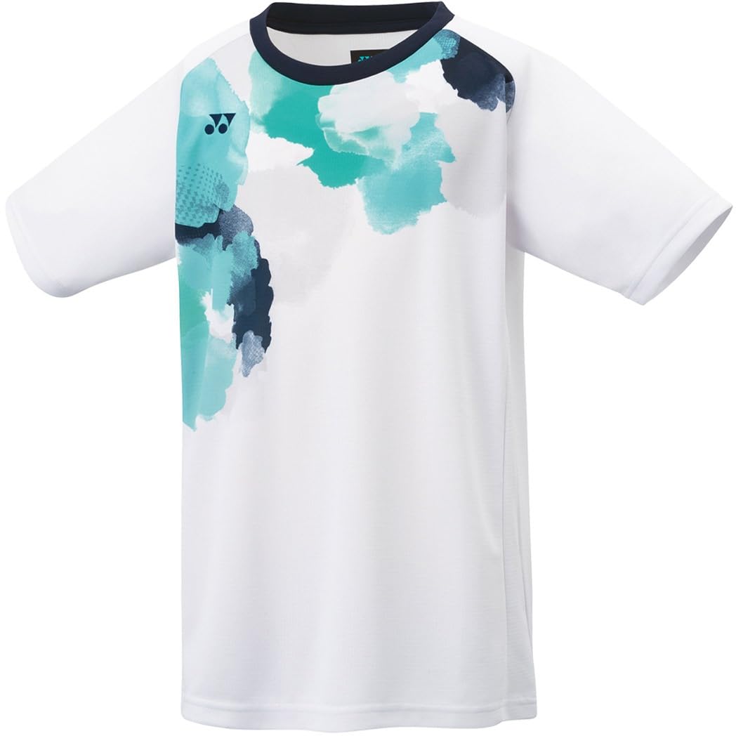 

Yonex J120 Short Sleeve Game White Shirt, Kids, (011)