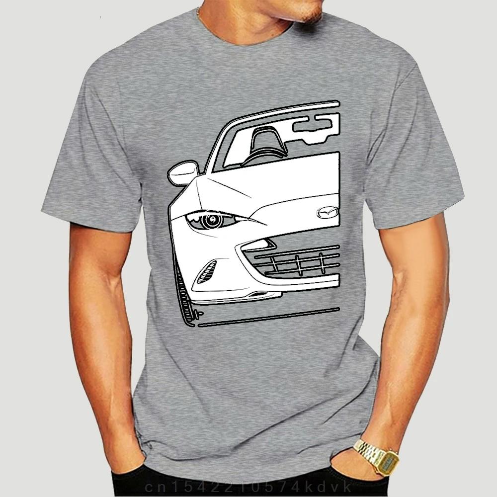 Mode Cool Herren T-Shirt Damen Lustiges T-Shirt Mazda Miata Mx5 Nd Mk4 Shirts Bestes Design Kundenspezifisches Bedrucktes T-Shirt 011851 8745X