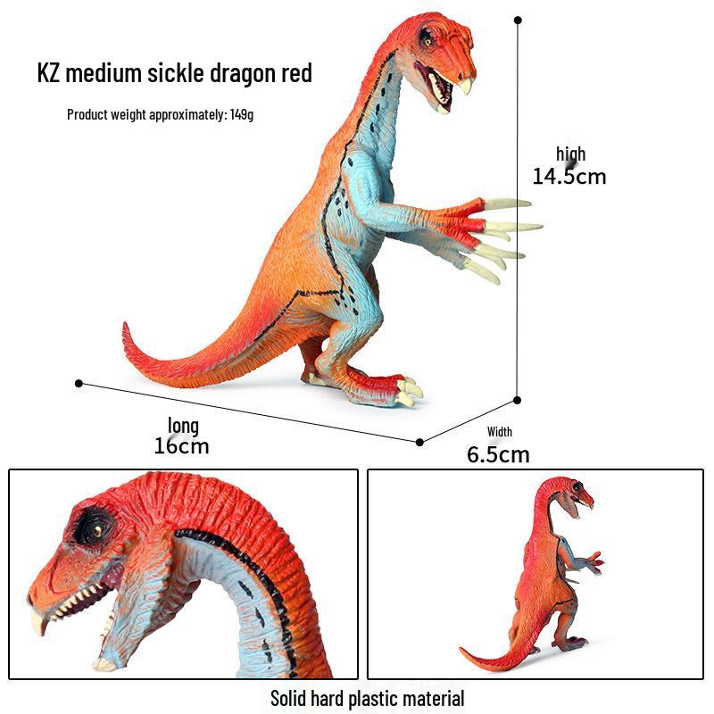 Therizinosaurus & Tyrannosaurus Rex Dinosaur Toy Set for Kids