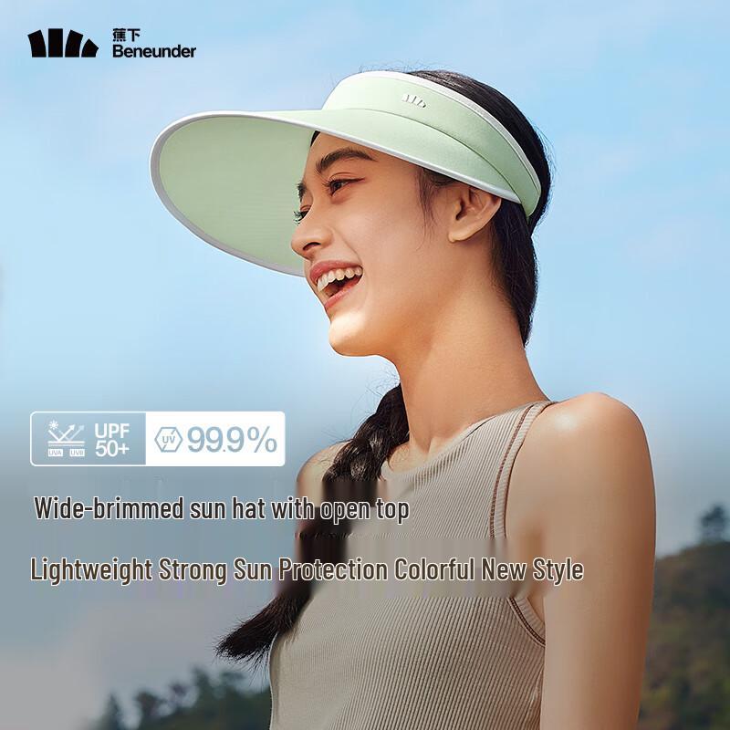 Beneunder Women's UV Protection Visor Sun Hat UL56924