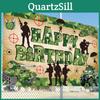 Camouflage Party Hintergrundmaterial für Feiern mit Militärthema und Veranstaltungsdekoration