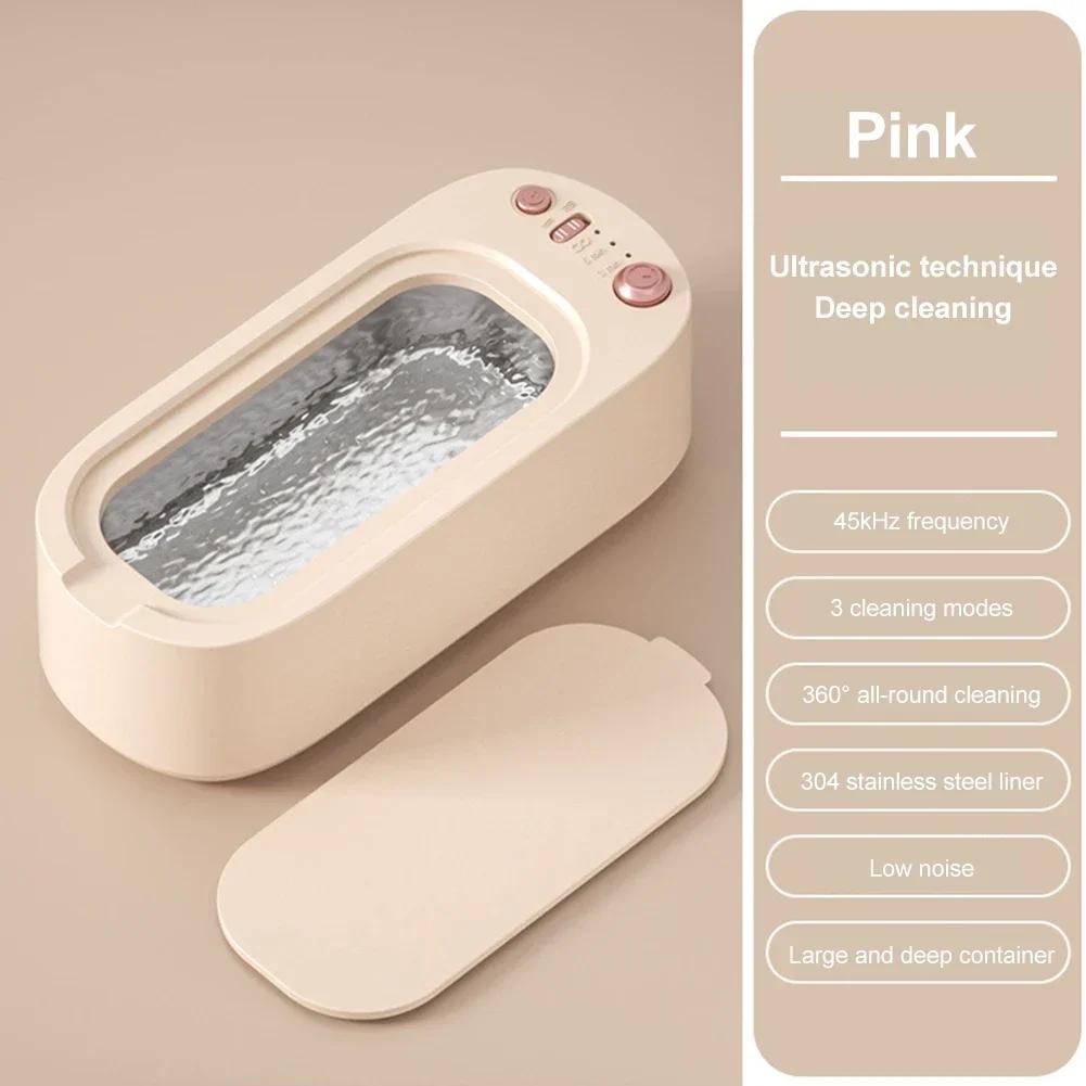 

Ultrasonic Glasses High-frequency Vibration Cleaning Machine Electric 3 Gear Jewelry Watch Multi Function TimingCleaning Machine серебряный