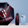 Bologna FC Manual Five Fold 8 Rib Umbrella Support Custom Text, Lightweight Travel Umbrella