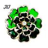Sophisticated Apparel Accessories Vintage Rhinestone Flower Button Covers, Snap On Decorative Gift Ideas for Fashion Enthusiasts Metal Shirt Cufflinks