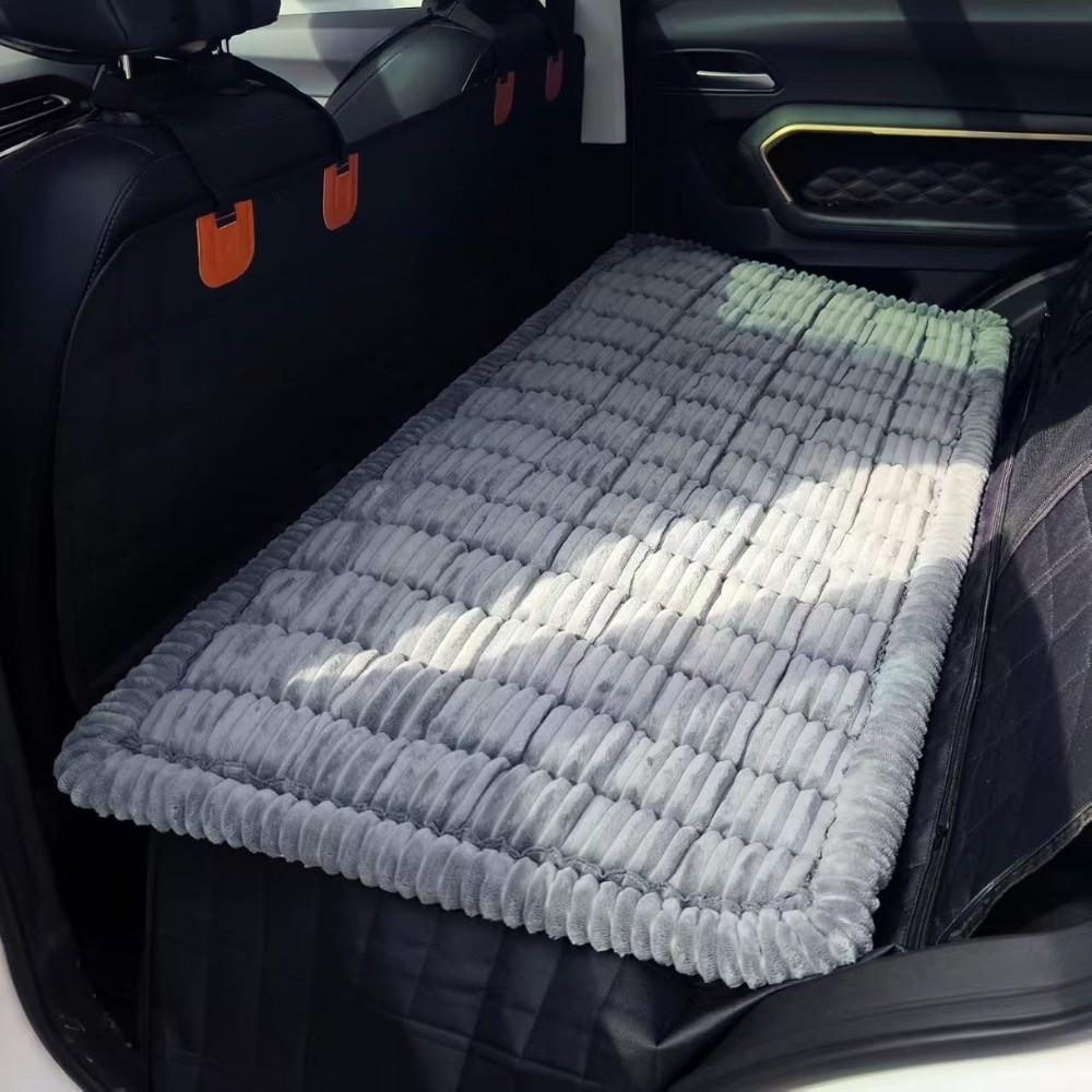 New Multi-Purpose Backseat Pet Bed Mat Thick Breathable Flannel Dog Covers Washable Dog Car Seat Cover
