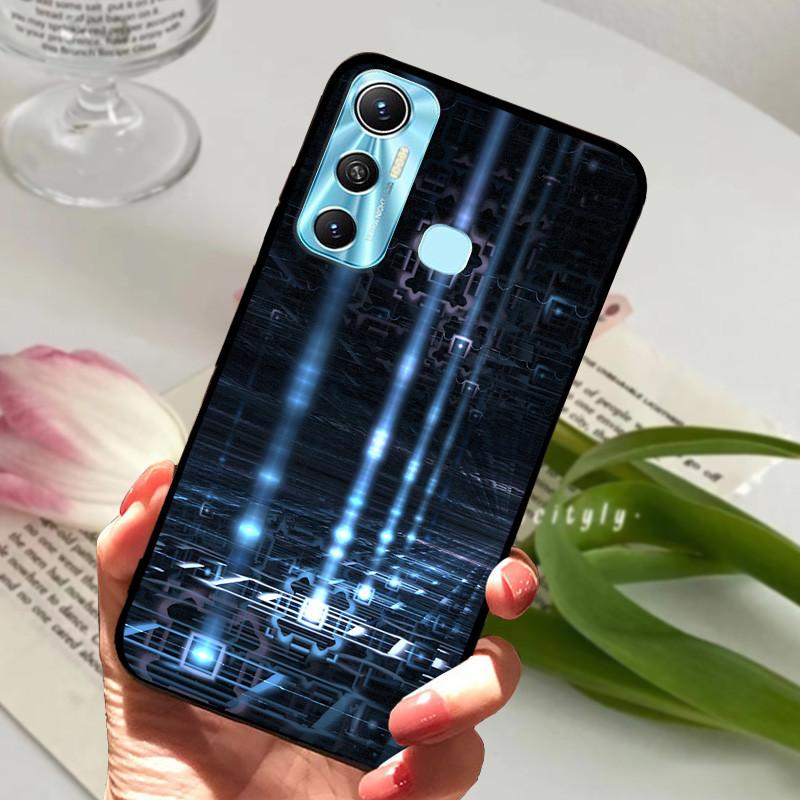 Für Infinix Hot 11 Hülle Coole Mode Wolf Hülle Weiche Silikon Handyhülle Für Infinix Hot 11 Hot11 X662 X662B X689F Hülle Bumper