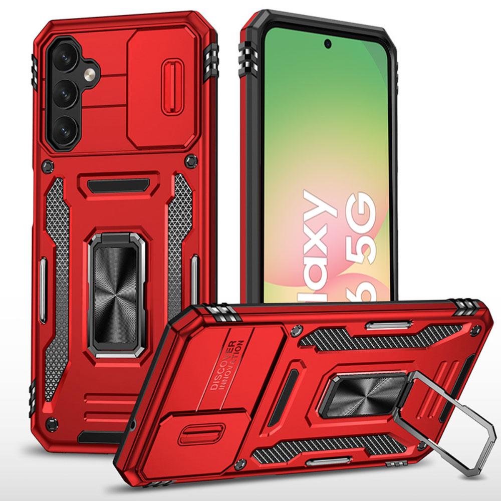 

Защитный чехол-подставка с амортизацией для Samsung A57 A27 A37 A17 A56 A36 A26 A16 A55 A35 A25 A15 A54 A34 A24 A14 A52 A13 A53 A33 S25fe Магнитная крышка Galaxy A14 красный