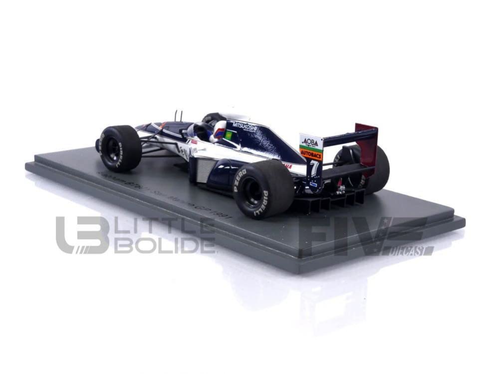 Spark Brabham BT60Y F1 1991 San Marino GP Brundle 1/43 #7 M.