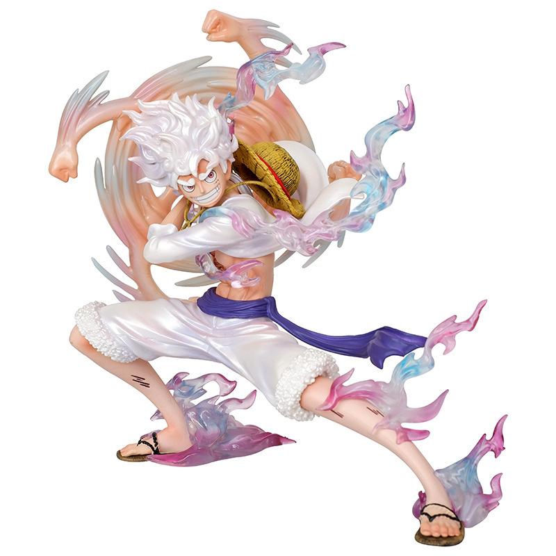 Noc shake hand swing fist Nika Luffy figure tide play ONE PIECE two-dimensional animation peripheral table ornament model