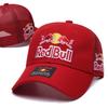 Spring And Summer New Mesh Cap Embroidered Red Bull Baseball Cap Snapback Men'S And Women'S Peaked Cap Outdoor Versatile Hat