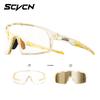 SCVCN Photochromic Cycling Sunglasses for Men Outdoor Y2k Bike Glasses Fishing Glasses Hiking Eyewear Bicycle Goggles UV400