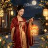 Lightweight DIY Craft Material Kit PVC Handheld Lantern Hanging LED Lantern  Spring Festival