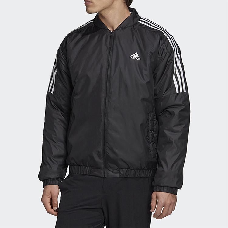 Adidas Essentials Insulated Bomber Jacket Men Jackets Black GH4577