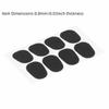 160 Pcs Black Color Clarinet Mouthpiece Patches  For Saxophone Performance