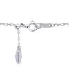 Lara Christie Platinum Chain Necklace, Pt850, Shine Cut Azuki Bean, 1.0mm Wide, Approximately 1.5g, Up To 45cm Long, Adjustable Length, Lc97-0032