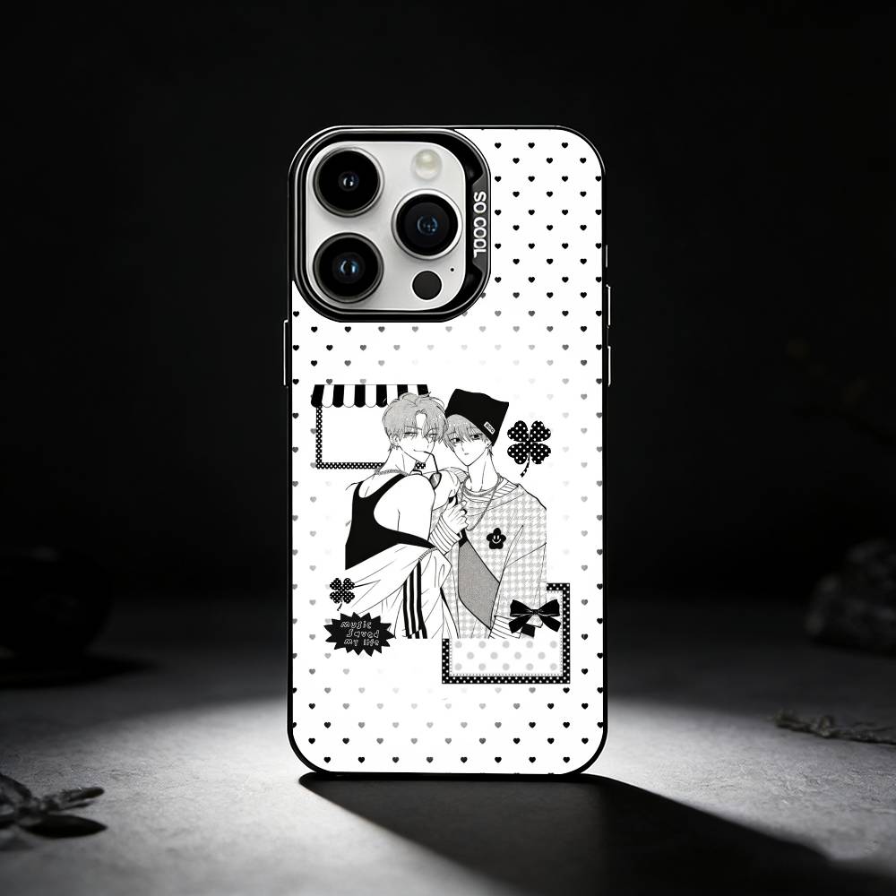 T-Tamon s B-Side Phone Case For iPhone 17,16,15,14,13,12,11 Plus,Pro Max,XS,Colored silver phone case