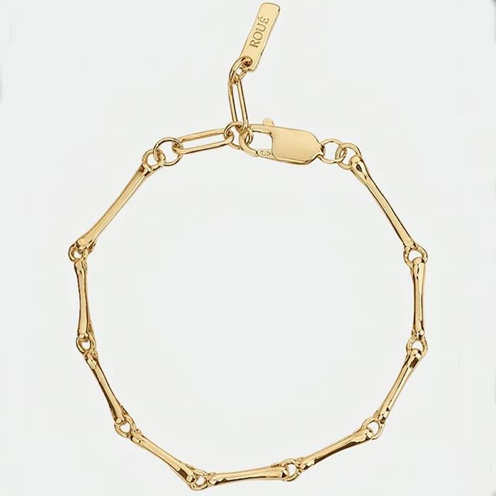 Curved Stick Chain Bracelet