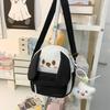 Dog Pattern Animal Phone Single Shoulder Crossbody Bag With Pendant Unisex Gift