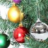 ABBY-8Cm 6Pcs Light Christmas Ball Christmas Tree Decorative Pendant Window Roof Shopping Pendant Pendant