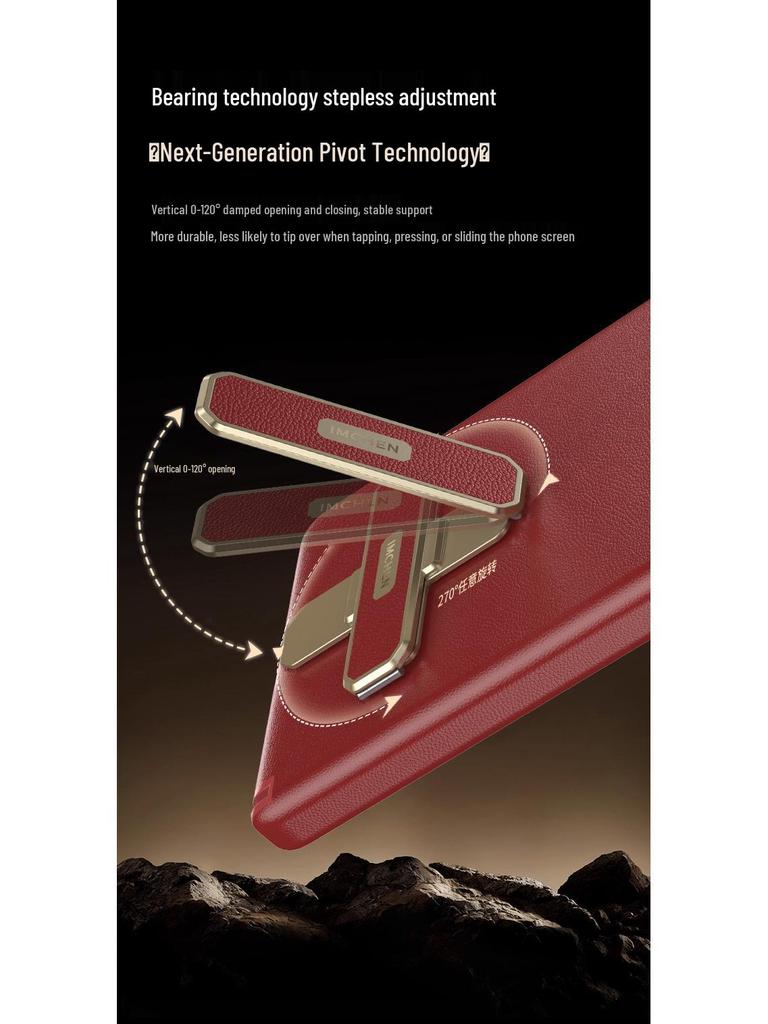 T2 Universal Bracket: Luxury Business Full-Coverage Case for Huawei MateXT Phone