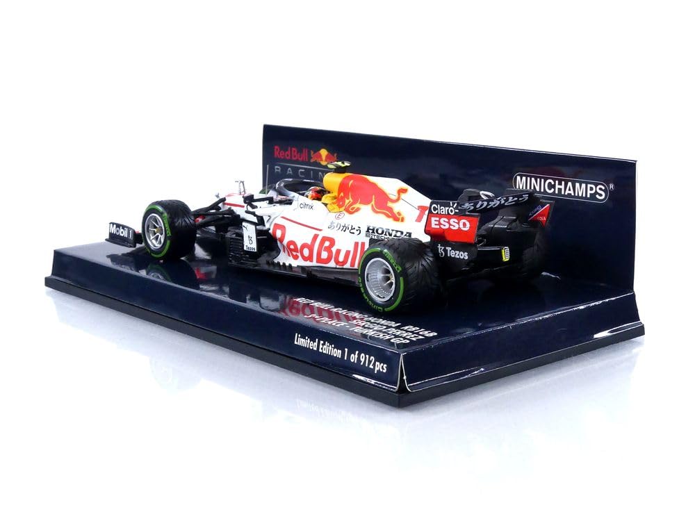 Minichamps Red Bull Racing Honda RB16B 2021 F1 Turkish GP 3rd Place Perez Thank You Honda Color Finished Product 1/43 #11 S.