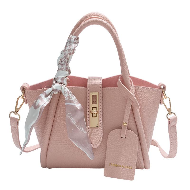 Mode exquisite Litschi-Muster Temperament tragbar Gemüsekorb Tasche weiblich ausländisch vielseitig hoher Sinn lässig Pendler Umhängetasche