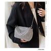 New Bags Popular Korean Version Handbags Fashion Trend Bright Diamond Messenger Niche Casual