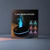 Aroma Diffuser Desktop Humidifier 7 Colors Flame Oil Diffuser