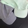 Selbst zu bindende Turban-Baseballkappen Gittermuster für Erwachsene Strandurlaube Fischerhut