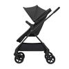 Pigeon EPA Double-Facing Stroller, 180-Degree Fully Flat for Bed-Like Sleeping, Black, Switchable to Chair Mode