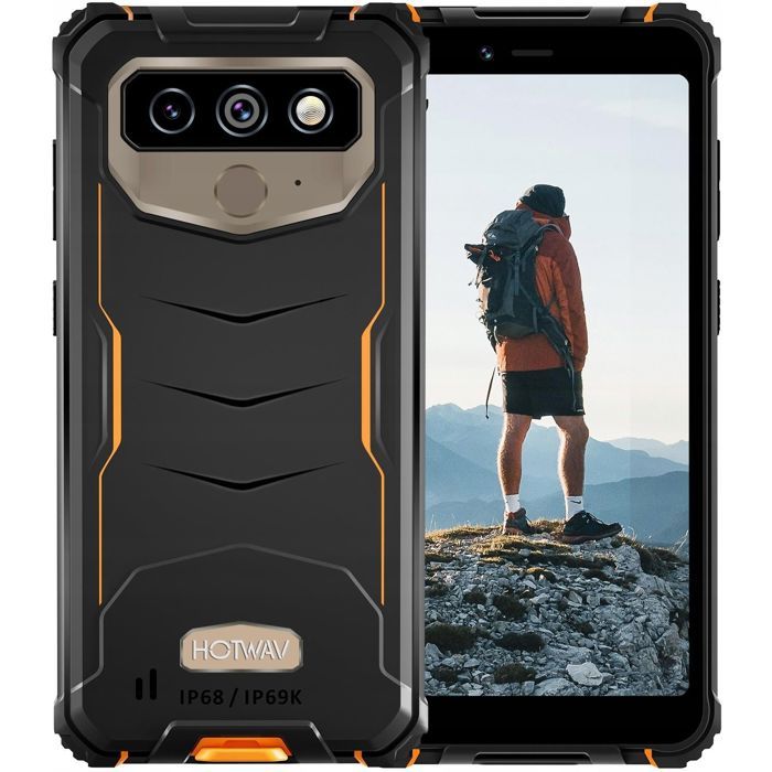 DOOGEE N55 Telephone Portable 128GB ROM/up To 1TB 6.56" IPS Screen HD+ Battery 5150mAh 13MP Camera Dual SIM/GPS/Face ID Black