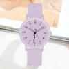 New Candy Color Women Watch Silicone Strap Arabic Digital Dial Sports Wristwatch Ladies Quartz Watche Student Use