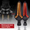 Universal Motorcycle LED Turn Signal Lamp 12V Waterproof Flash Amber Lights Light Indicator Running Q7H8