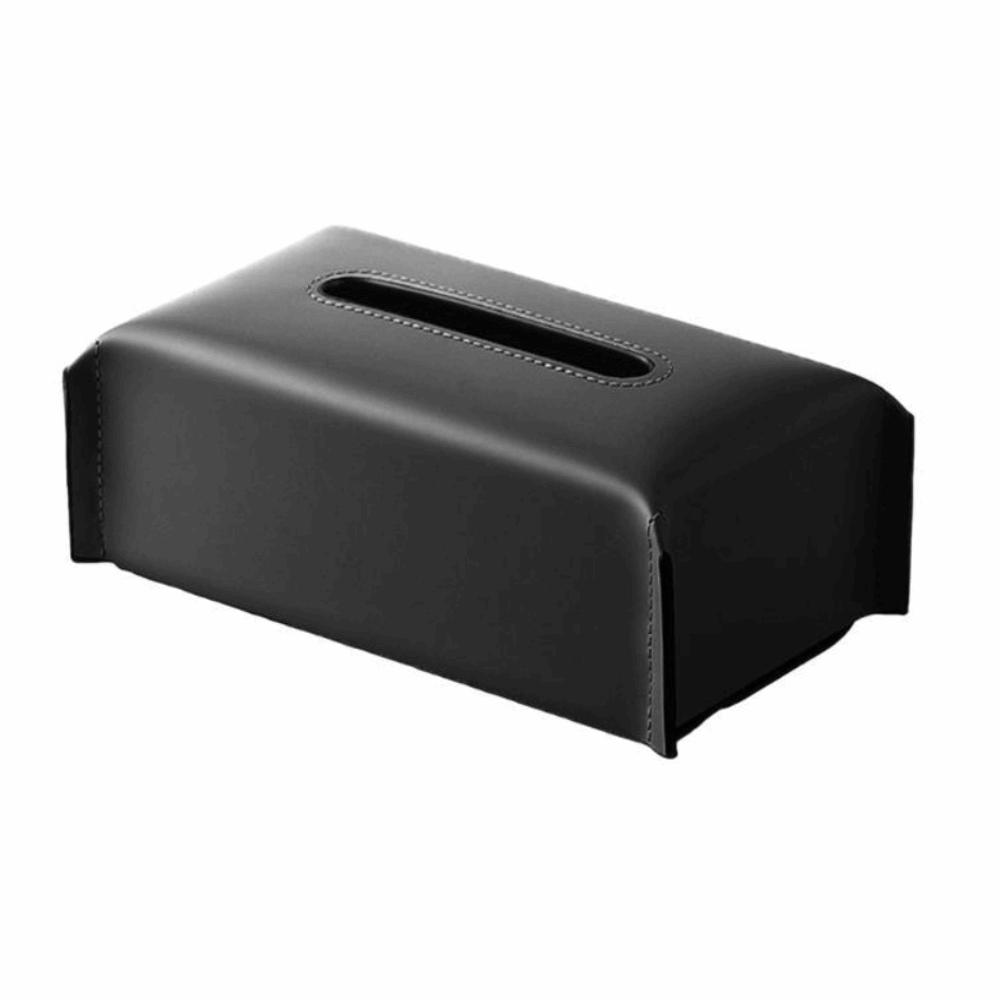 Puppy Dog Design Tissue Box Cover PU Leather Tissue Case  for Living Room