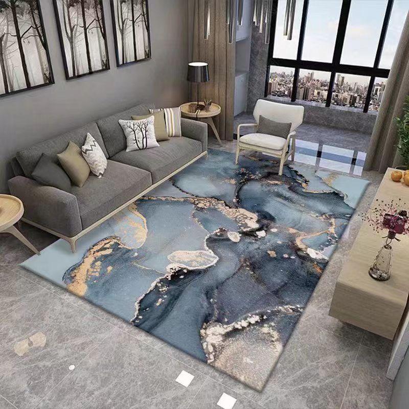 Living Room Carpet Nordic Coffee Table Sofa Ink Painting Artistic Conception Home Bedroom Bedside Carpet