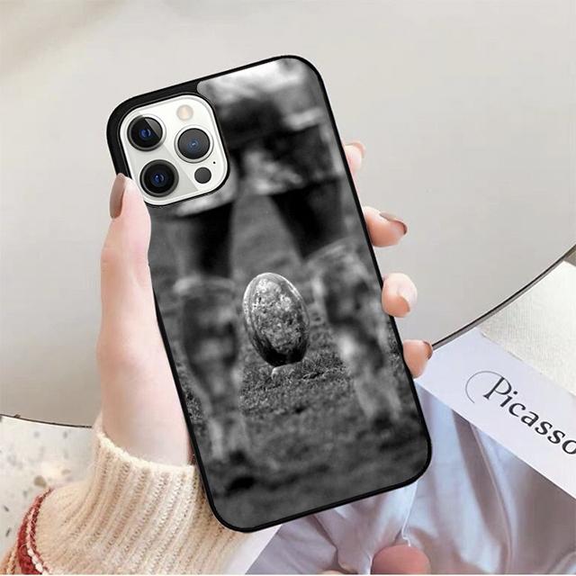 

Rugby Ball Phone Case For iPhone 17 Air 16 15 Plus Max 14 13 12 Pro Max Cover Shell coque iPhone 14