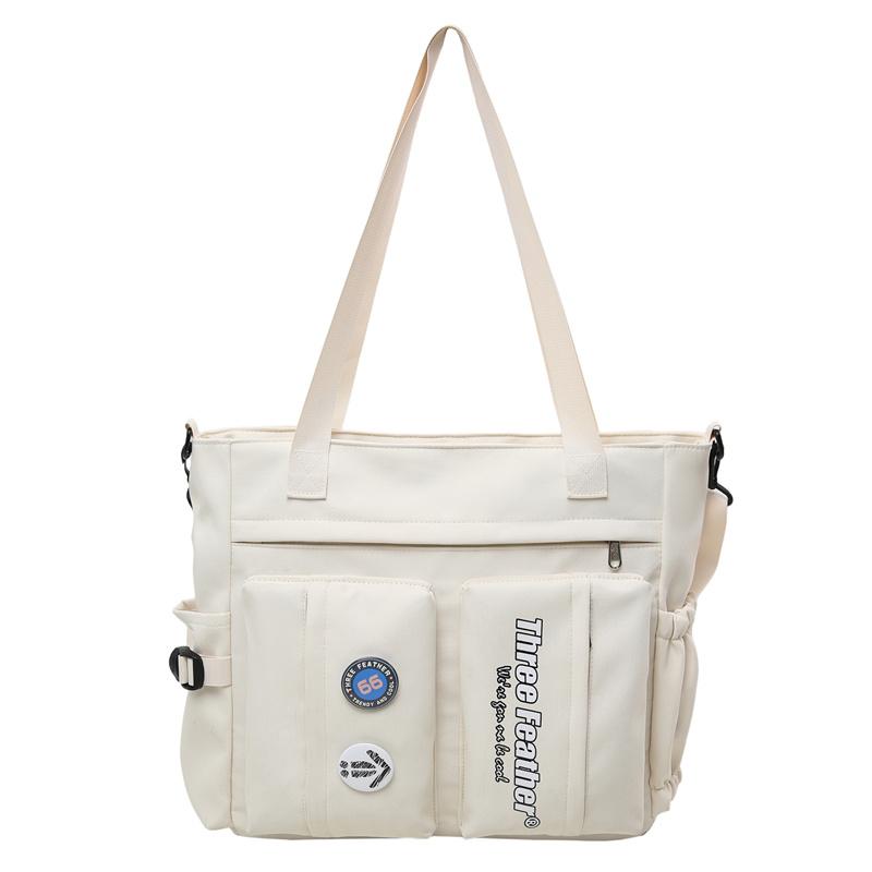 Messenger Bag mit mehreren Fächern für Herren und Damen, große Kapazität, Studenten-Klassentasche, Umhängetasche