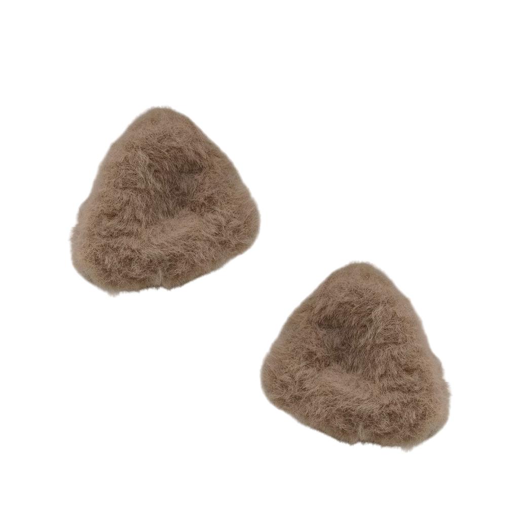 Stylowe pluszowe spinki do włosów z kocimi uszami, wyjątkowe spinki do włosów z kocimi uszami, miękkie, antypoślizgowe, spinki do włosów z grzywką dla kobiet, dekoracja