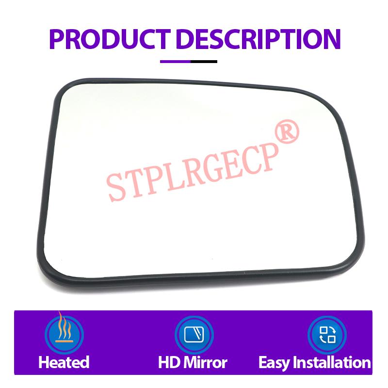 1pc Car Auto Left or Right Hand Side Door Wing Reaview Mirror Glass Heated Replacement for Nissan Patrol Safari Y61 1997-2013