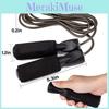 Black Jump Rope For Kids Steel Wire Jump Rope Fitness Equipment Sports Durable