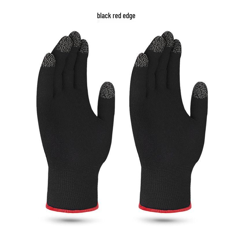 Unisex Breathable Anti-Slip Touchscreen Gaming Gloves for Sports & Mobile Use One Size