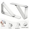 2-20Pcs Stainless Steel Anti-Slip Tablecloth Clips Non-slip Tables Cover Securing Clamps Clip Wedding Camping Promenade Table Cover Clip
